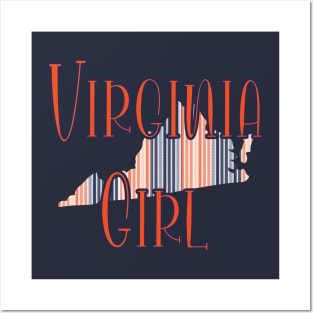 Virginia Girl Posters and Art